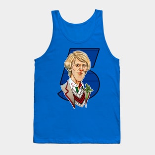 The Fifth Doctor Tank Top